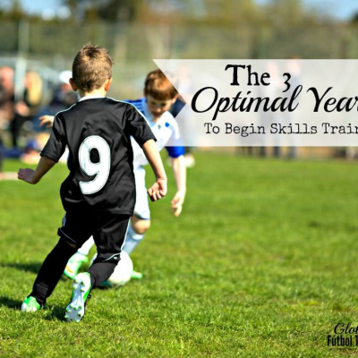 The 3 optimal years to begin soccer skills training