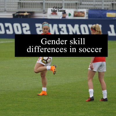 Differences between girls and boys in soccer