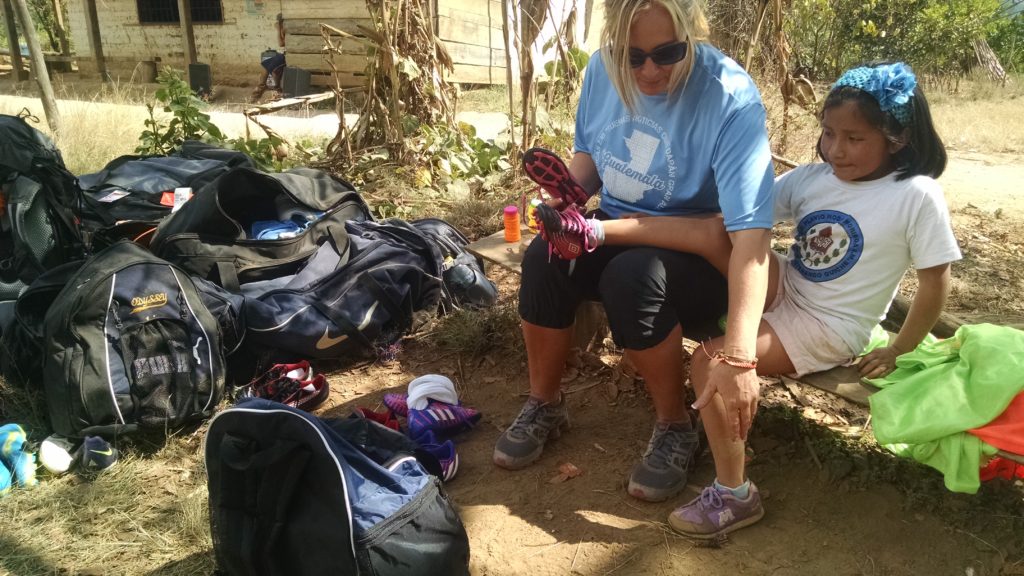 Want to make an impact through soccer? Try washing the players' dirty feet before giving them new soccer cleats to wear!