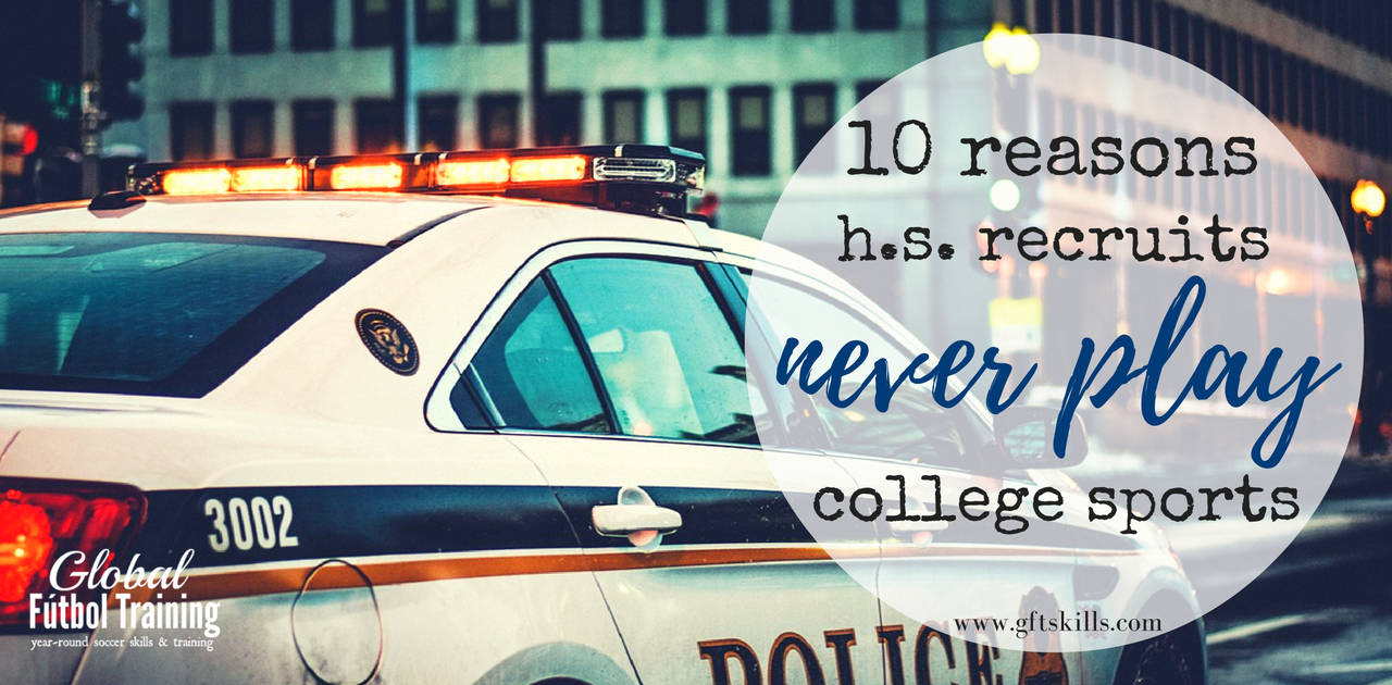 10 reasons h.s. recruits never play college sports
