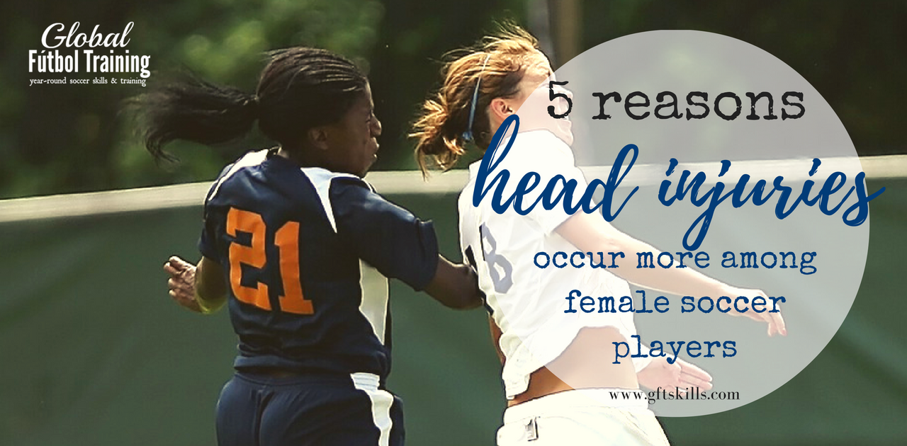 5 reasons head injuries occur among girl soccer players