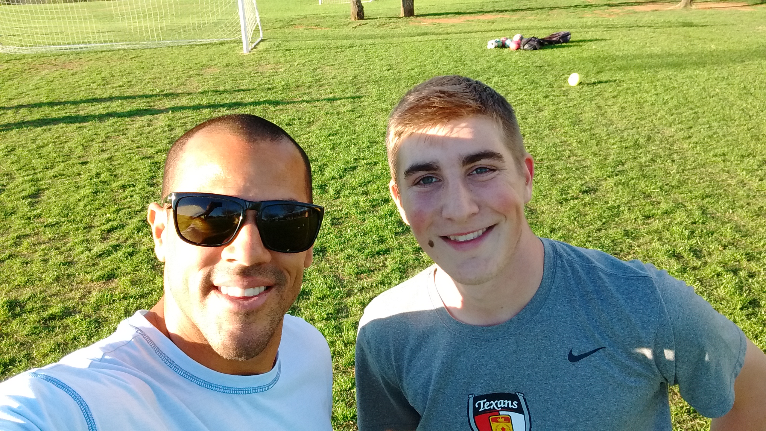 Soccer player coach field goal balls football Mentor building youth soccer players up positive motivation private soccer lessons football skills