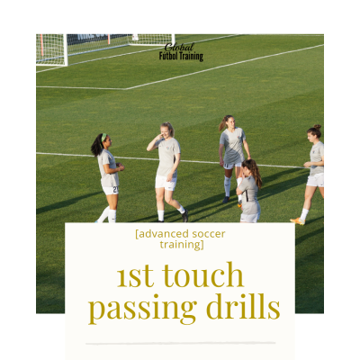 First touch passing drills – Advanced soccer training