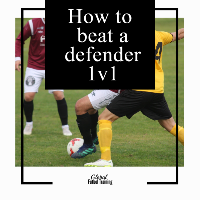 How to beat a defender 1v1 [best soccer skills]