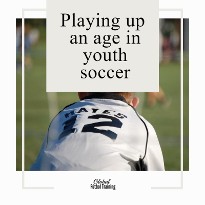 Playing up an age in youth soccer