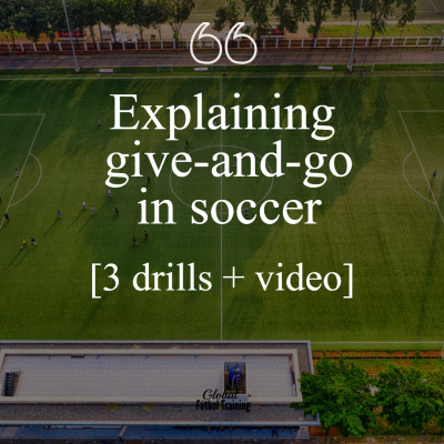Explaining give and go in soccer