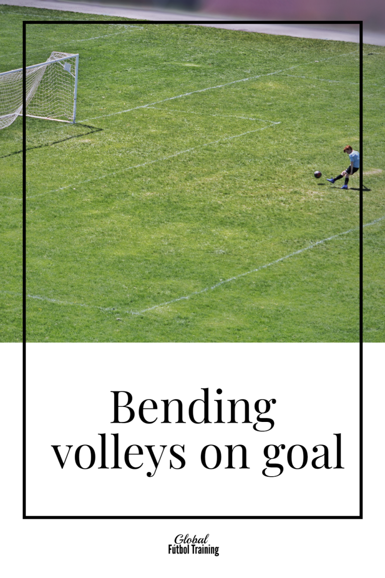 How soccer players improve volleys on goal Global Futbol Training