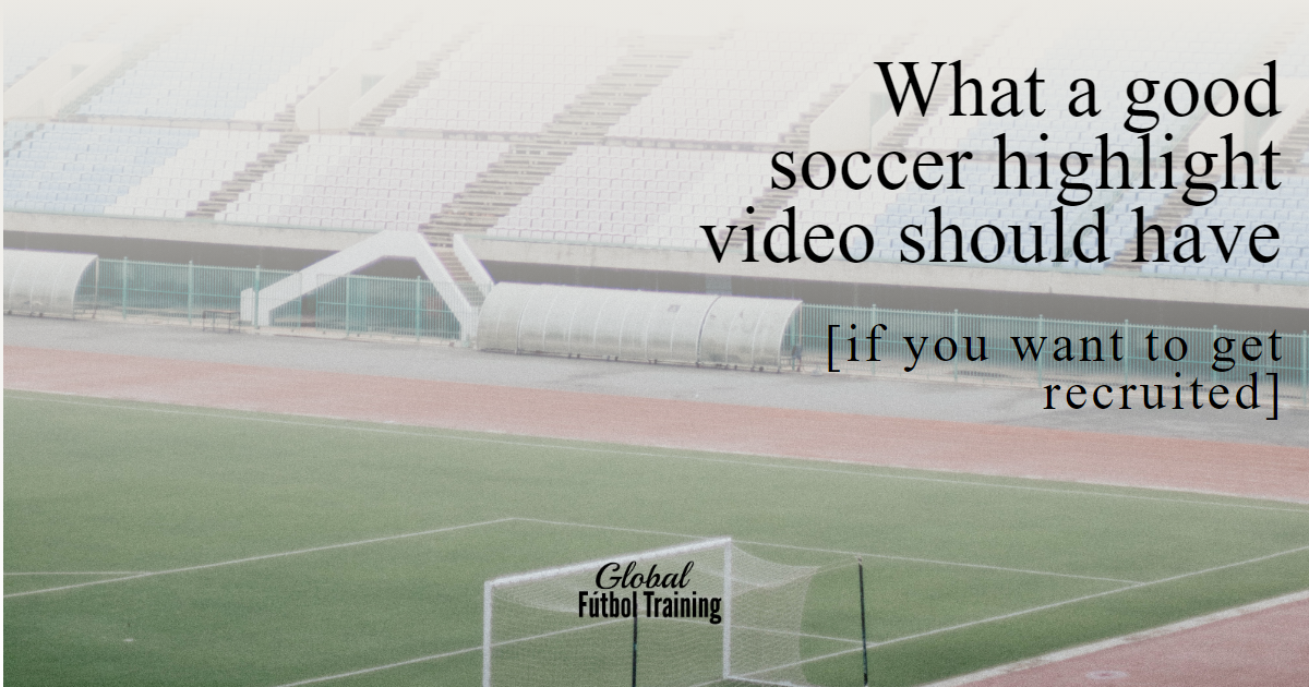 how a soccer highlight video can save you big money Cheat sheet